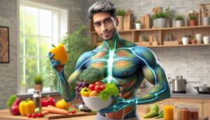 “Imunidade Forte: Alimentos Essenciais e Caminhada Diária”